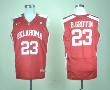 Maillot De Basket NCAA Nike Oklahoma Sooners Blake Griffin 23 College Basketball Rouge